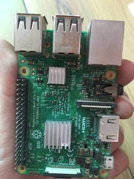 Raspberry pi 3 model B UK varient 5