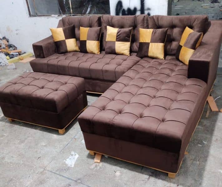 LOW AS MARKET L SHAPE SOFA SET FOR SALE AT VERY REASONABLE PRICE 0