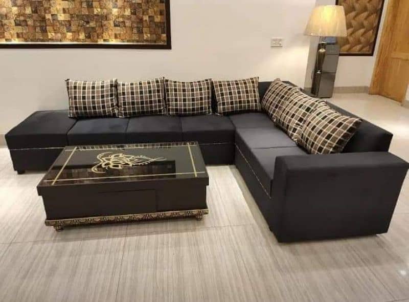 LOW AS MARKET L SHAPE SOFA SET FOR SALE AT VERY REASONABLE PRICE 10