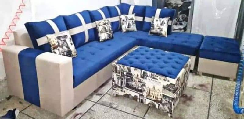 LOW AS MARKET L SHAPE SOFA SET FOR SALE AT VERY REASONABLE PRICE 12