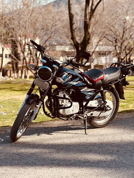 suzuki gs150 se model 2020 islamabbad number urgently sale 5