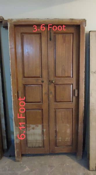 Pure wooden doors 1