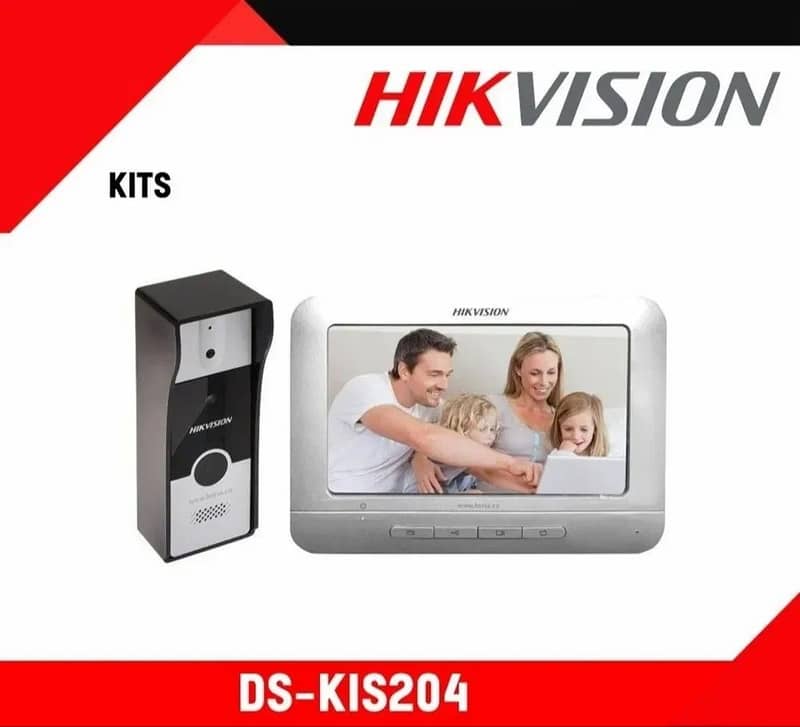 Video door bell hikvision ds-kis204t 1