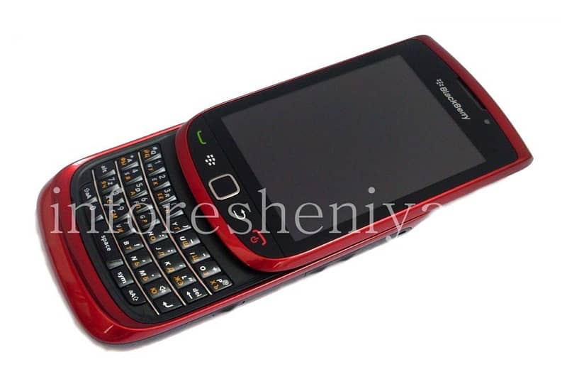 Blackberry 9800 slide   red colour PTA 0