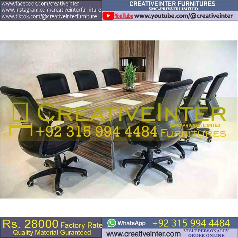 Meeting Conference Desk Office Workstation Tables Chair Sofa Furniture 2