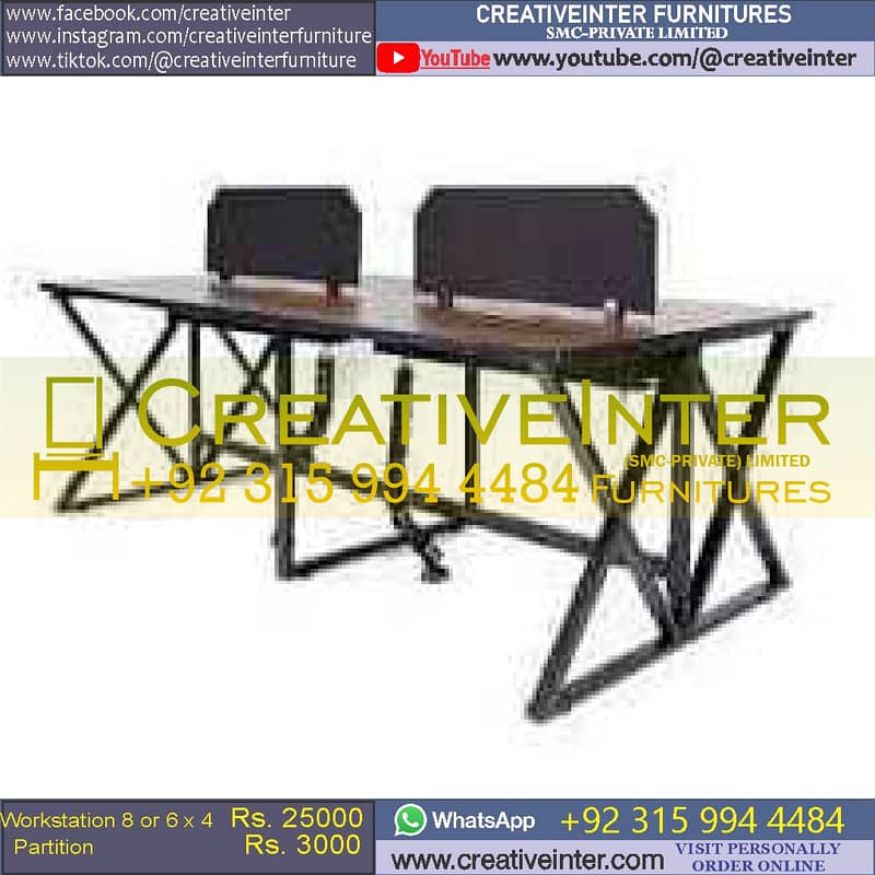 Meeting Conference Desk Office Workstation Tables Chair Sofa Furniture 7