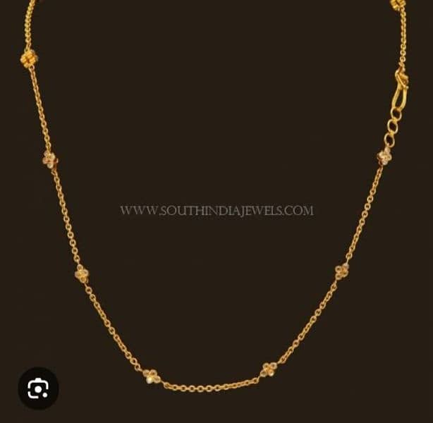 gold chain locket necklace sets 0