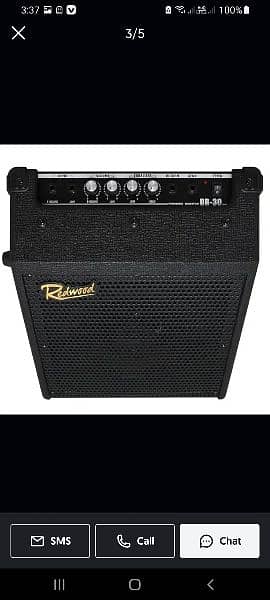 Redwood DR-30 45W Combo Amplifier FOR Electronic Drums and Keyboards 1