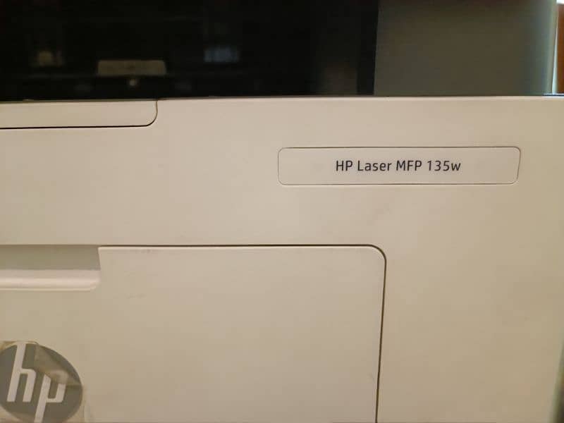 HP LaserJet MFP 135W Printer - Wifi Model - 3 in 1 - Almost new - 7