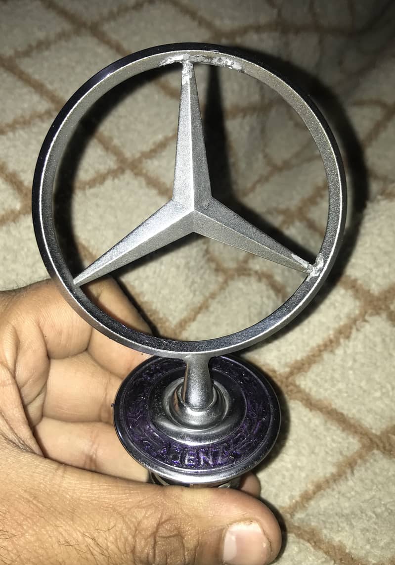 Mercedes Benz emblembadge W123W126W124W202W203W204W211W220 6
