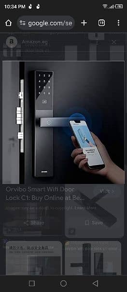Smart WiFi door lock Orvibo Brand C1 3