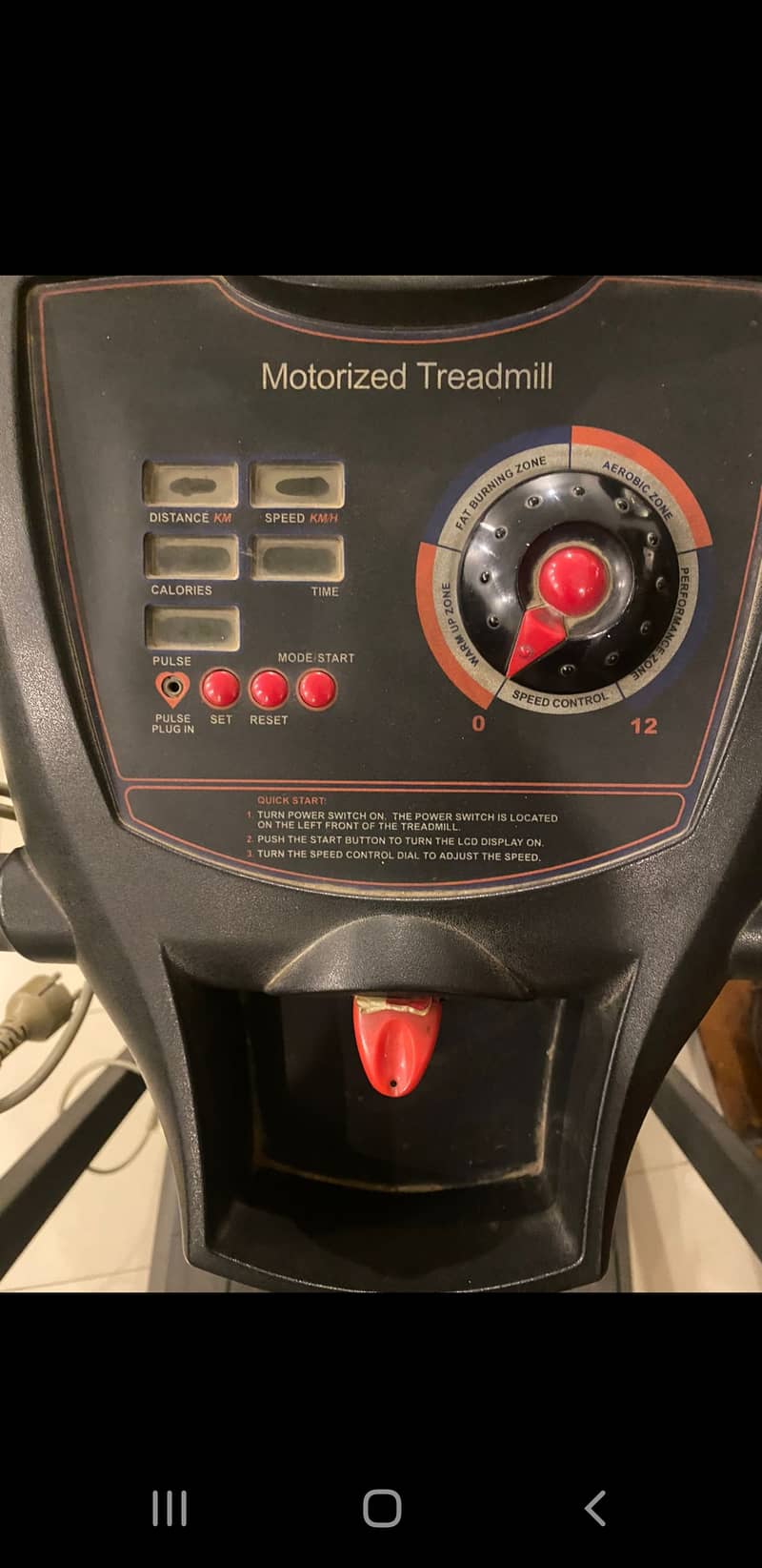 Green master treadmill 0