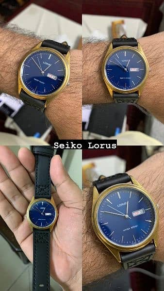 Seiko Lorus Blue Dial 1