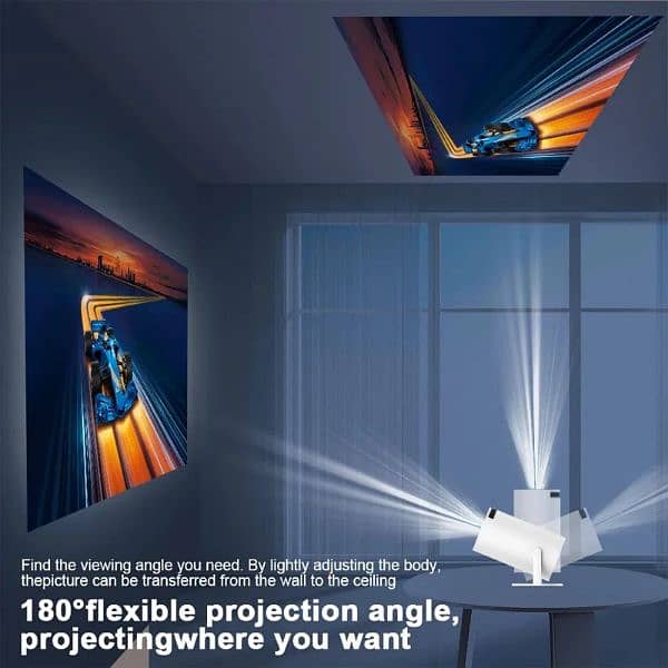 ANDROID PROJECTOR HOME CINEMA PLUG AND PLAY 8