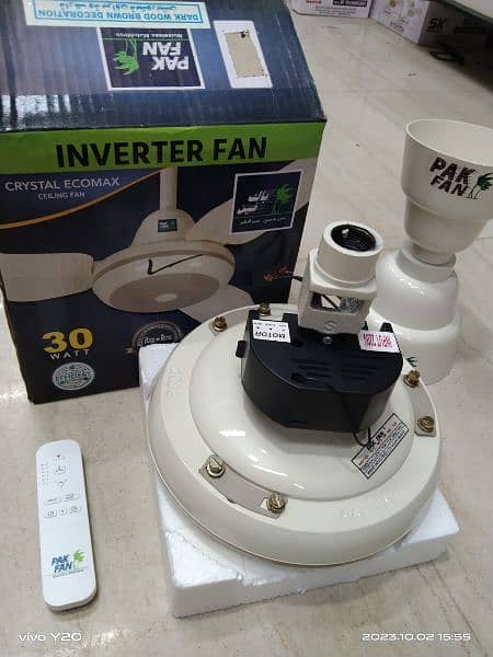 Pak Fan Ac Inverter 30 watts cristal model 3