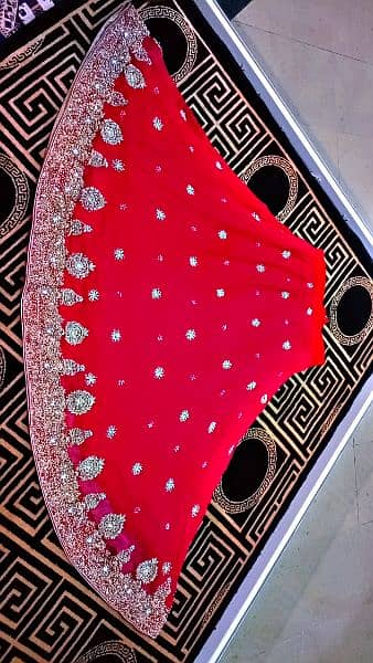 Blood Red Color ( Anaari red) Bridal Dress. Worn only once. 7