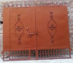 8 feet Solid/Heavy Iron Gate in v. good condition available forSALE 0