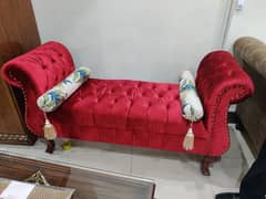 2 seater decorative settee