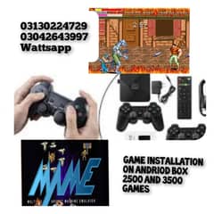 Mame games in your snart box and leed 0