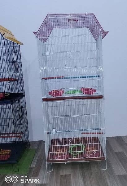 New 2 portion folding cage 1