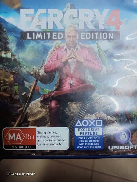 FAR CRY 4 LIMITED EDITION PS4 PRICE IS NEGOTIABLE EXCHANGE POSSIBLE 0