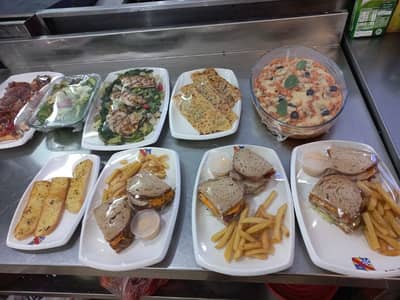 All factory bank food services freakfast lunch and dinner