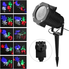 LED Projection Lamp Light Waterproof for Indoor Light colour: red and