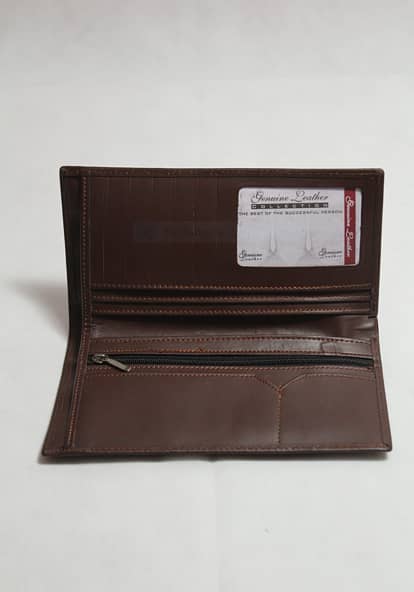 LONG WALLET FOR MEN|PURE COW LEATHER| 4