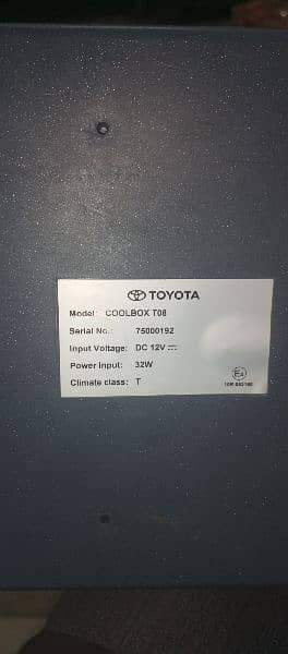 Genuine Toyota Car Cool Hot Box electric Cooler Tank Refrigerator 8