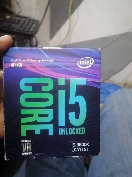 i5 8600K 3.60GHZ 0