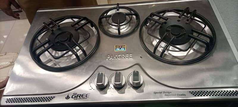 Gas stove Hob 3 burner 5 burner auto igniter 14