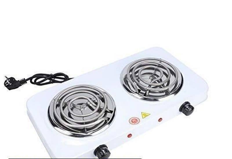 2 electric double  stove burner 2