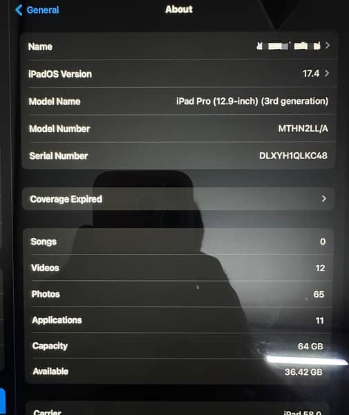 Apple Ipad Pro 12.9 (3rd Generation) 7