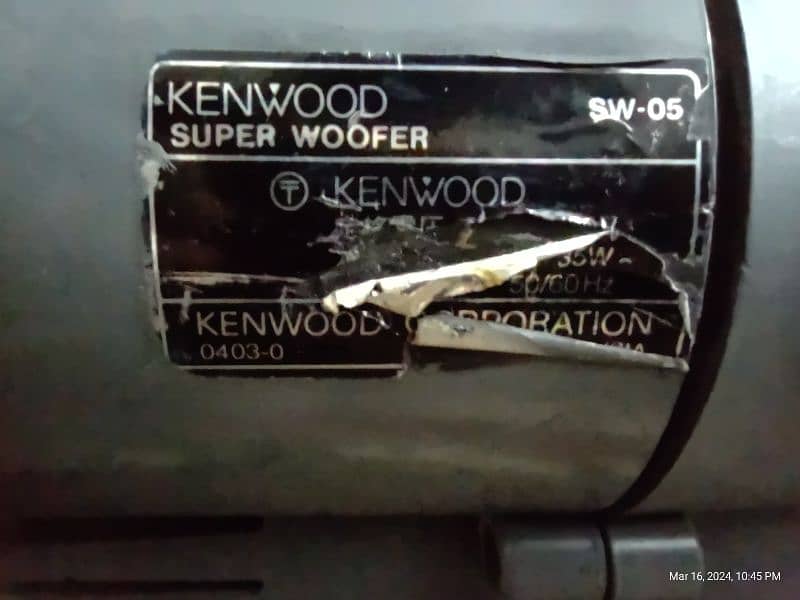 Kenwood Woofer 3