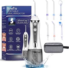 Water Flosser, Portable Dental Oral l irrigator with powerful 2000mhA