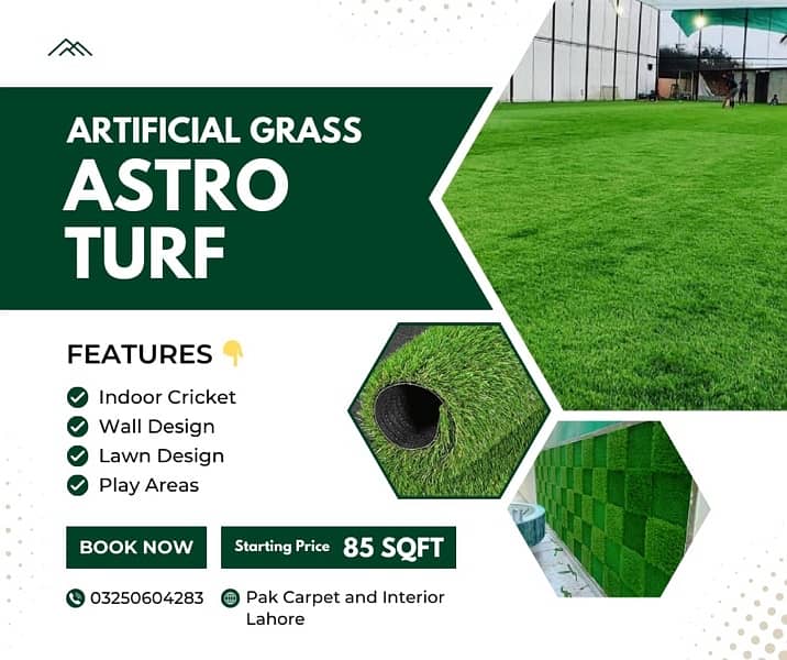 Astro Turf / Artificial Grass Carpet / Cricket Nets 15