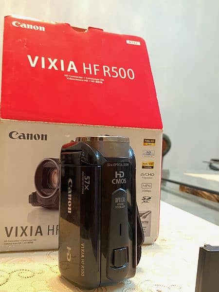 Canon vixia HF R500 2