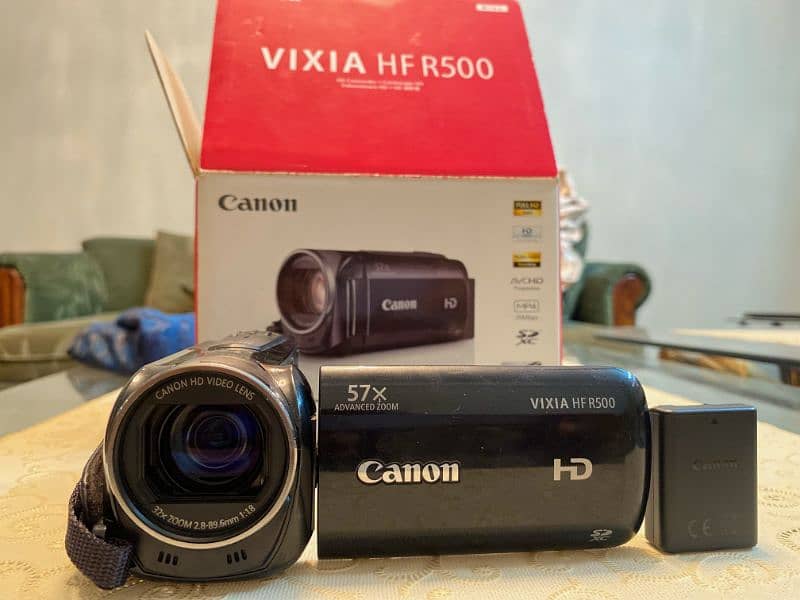 Canon vixia HF R500 3