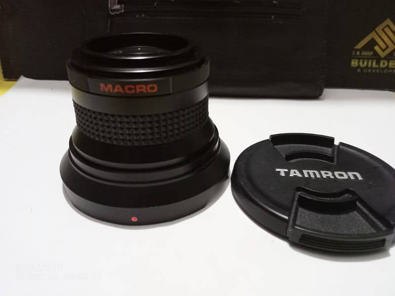 Tamron Camera Lens fisheye Wide Angle Macro Lens 46mm Canon Nikon DSLR 3