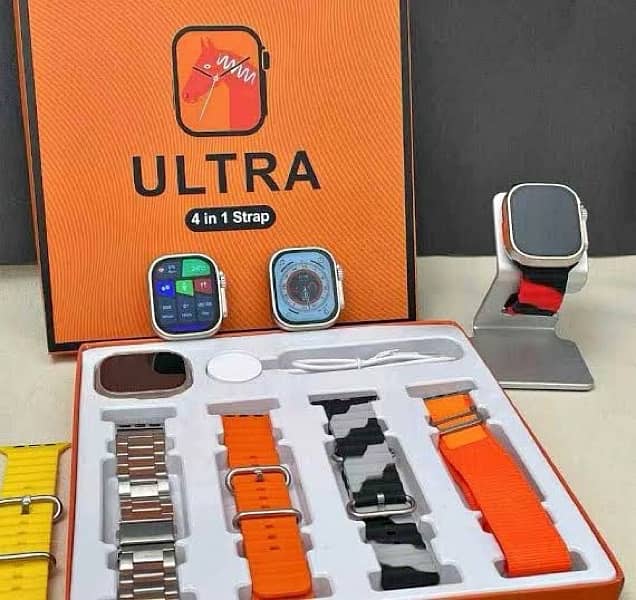 ultra 8 smart watch 4 in 1 3