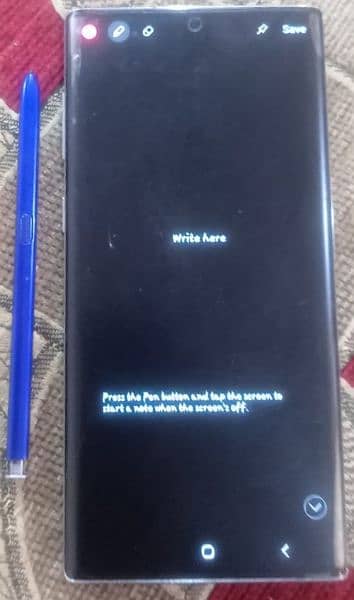 Samsung Note 10 (12 GB/256 GB) in a fair condition 1