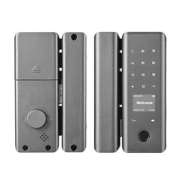 Smart Wifi Fingerprint wooden, glass door lock 17