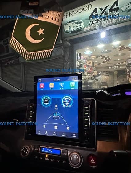 HONDA CIVIC X REBORN REBIRTH TESLA ANDROID PANEL LED LCD CAR TAPE SEAT 3