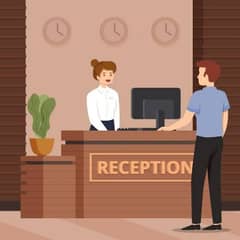 female receptionist required