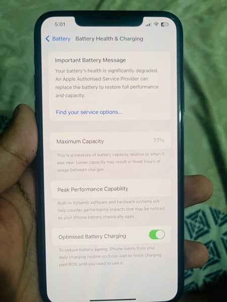 iphone 11 pro max 64gb JV approved 9