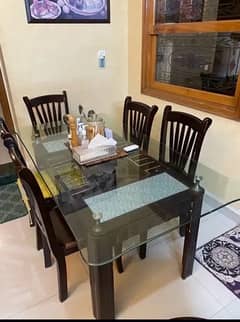 6 Chair Dining table for sell
