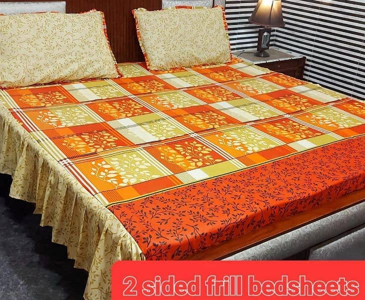 frill bed sheet king size 12