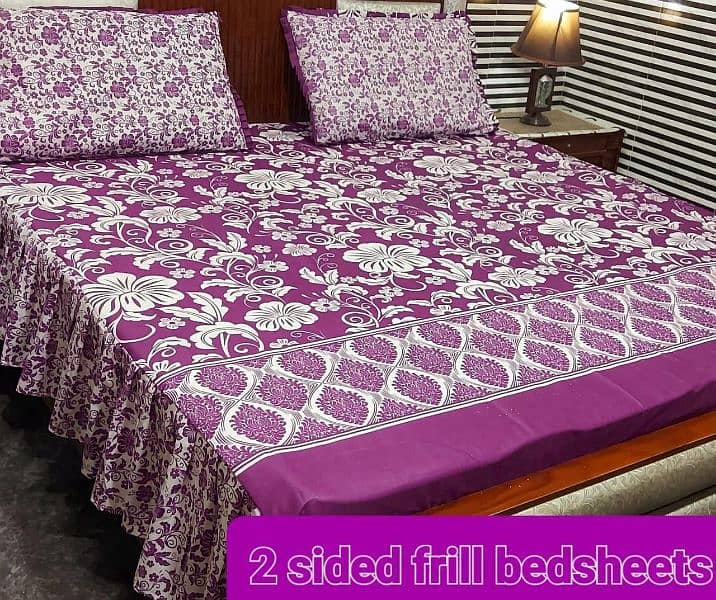 frill bed sheet king size 15