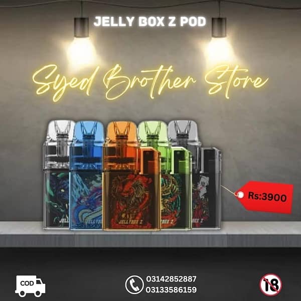 V6 - P8 - 100W Vapes - Jelly Box - Dr 168 W Vape | Pod | Mod Available 1