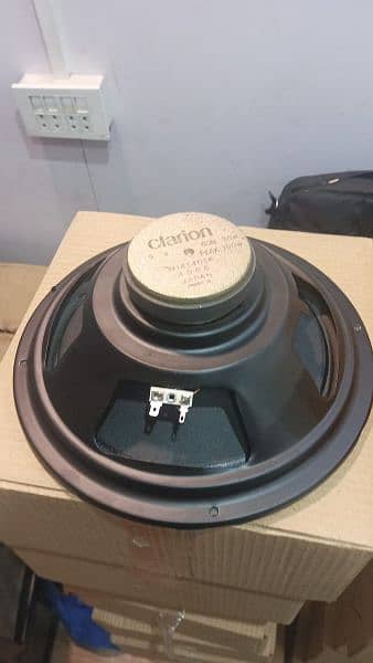 clarion 10 inch speaker pair japan 1